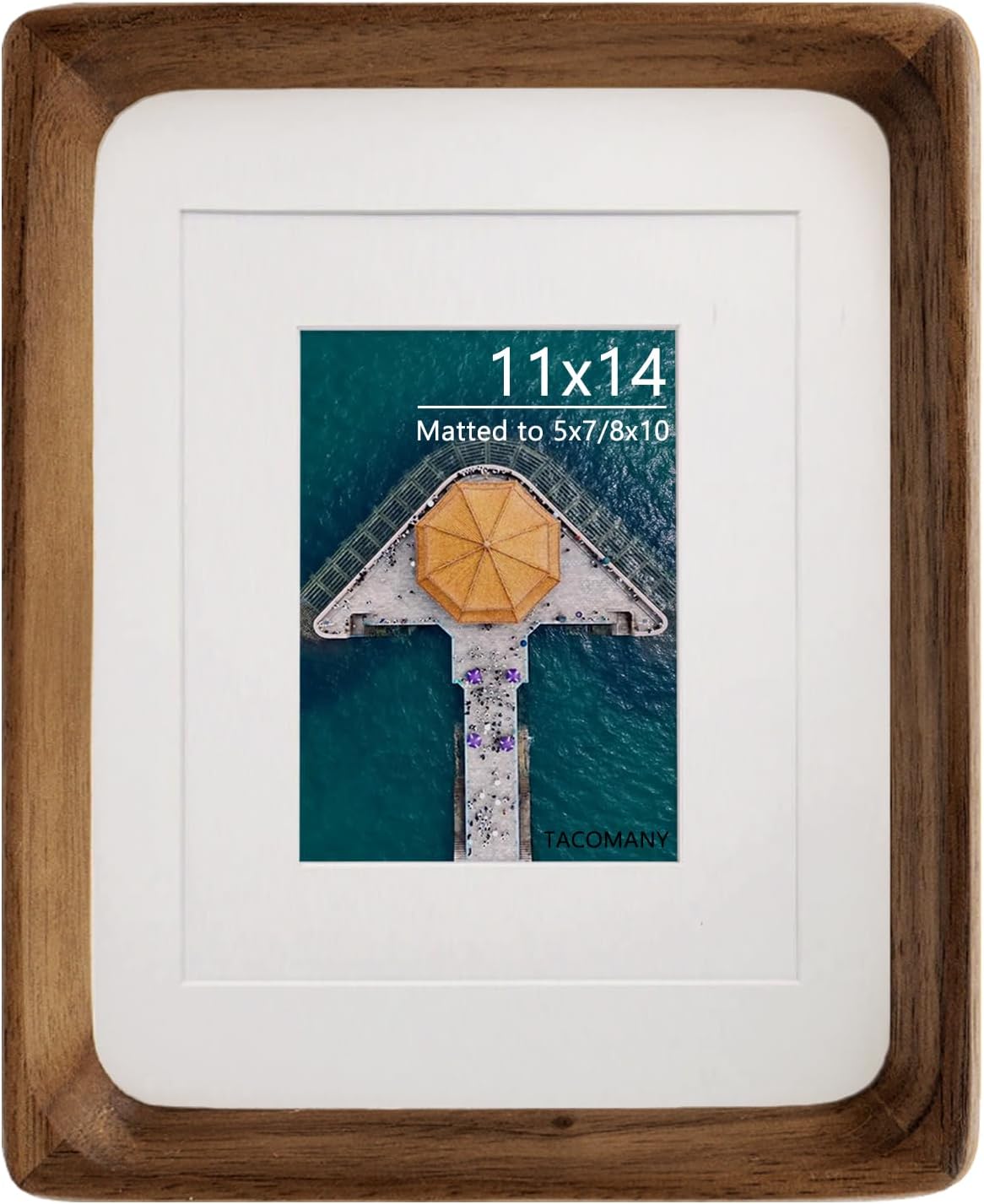 Carol Natural Wood Rectangle Picture Frame