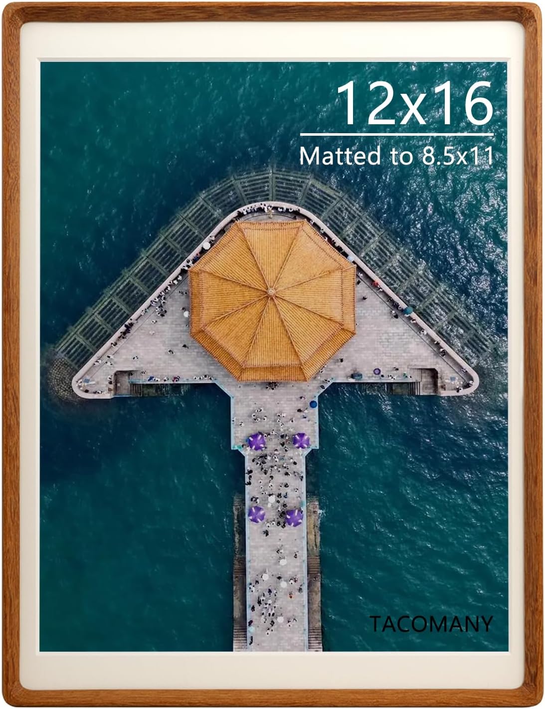 Carol Natural Wood Rectangle Picture Frame