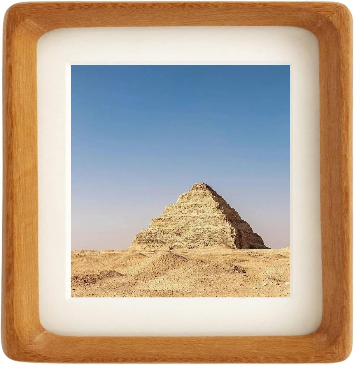 Carol Natural Wood Square Picture Frame