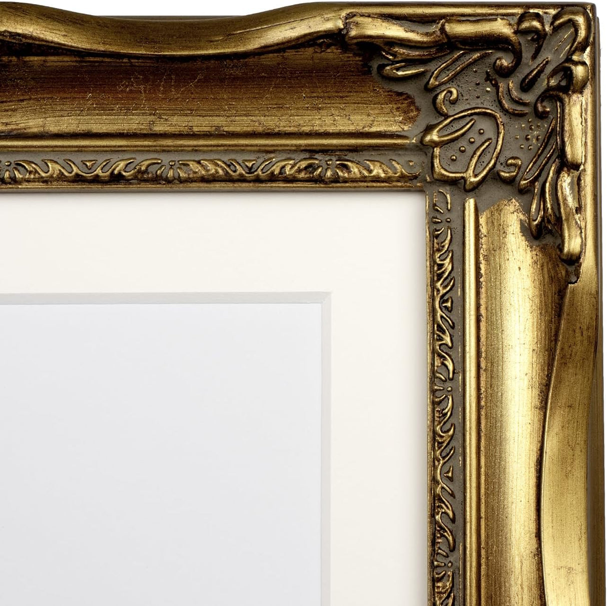 Louisa Vintage Gold Baroque Photo Frame