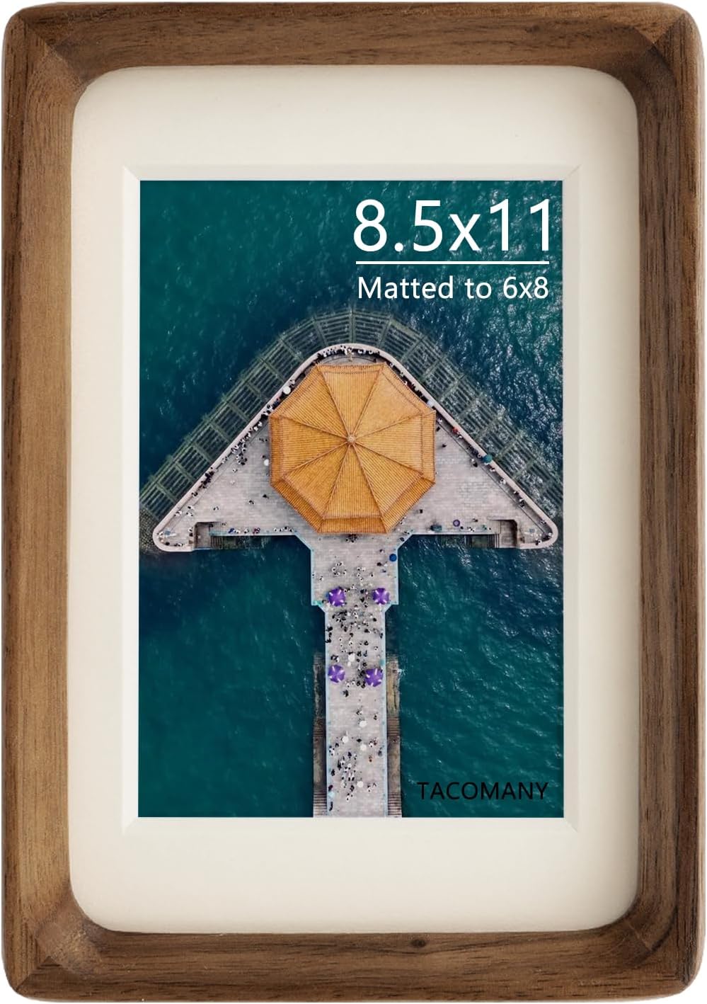 Carol Natural Wood Rectangle Picture Frame