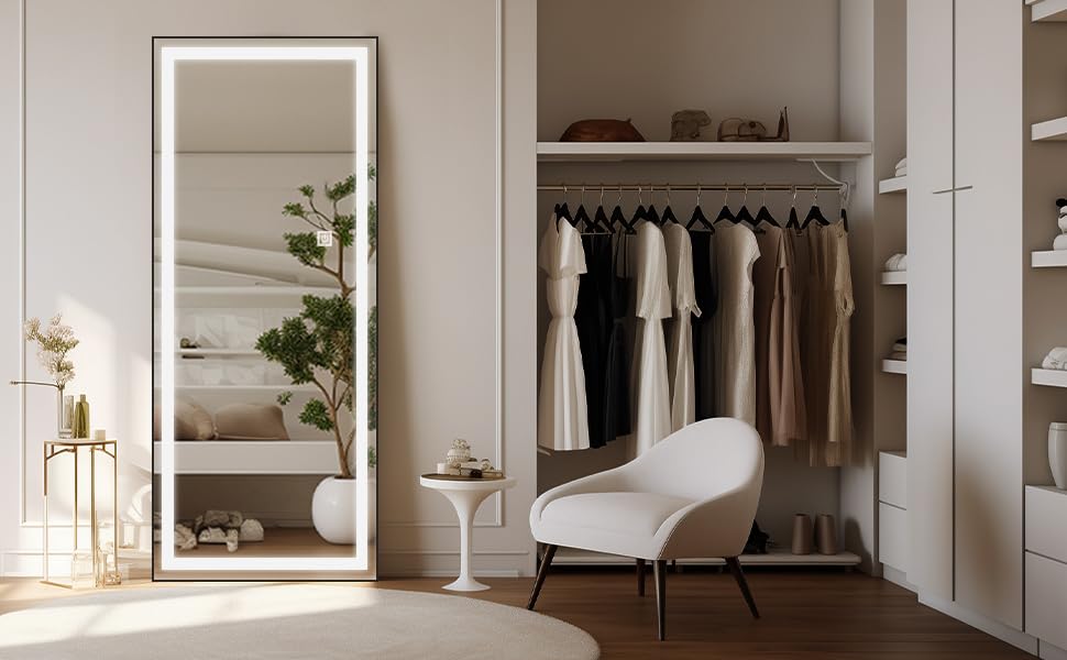 Maverick Color-Changing LED Full Length Mirror