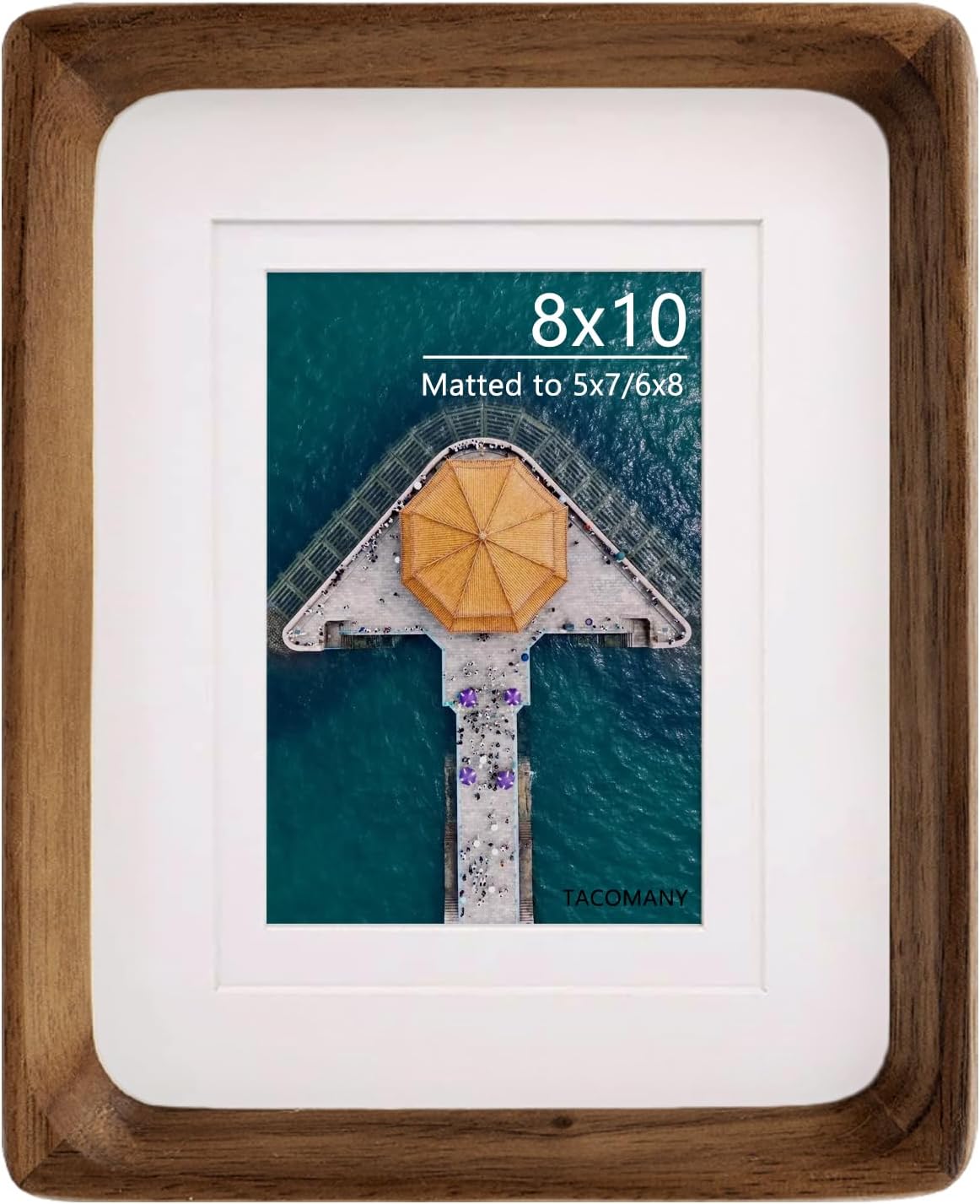 Carol Natural Wood Rectangle Picture Frame