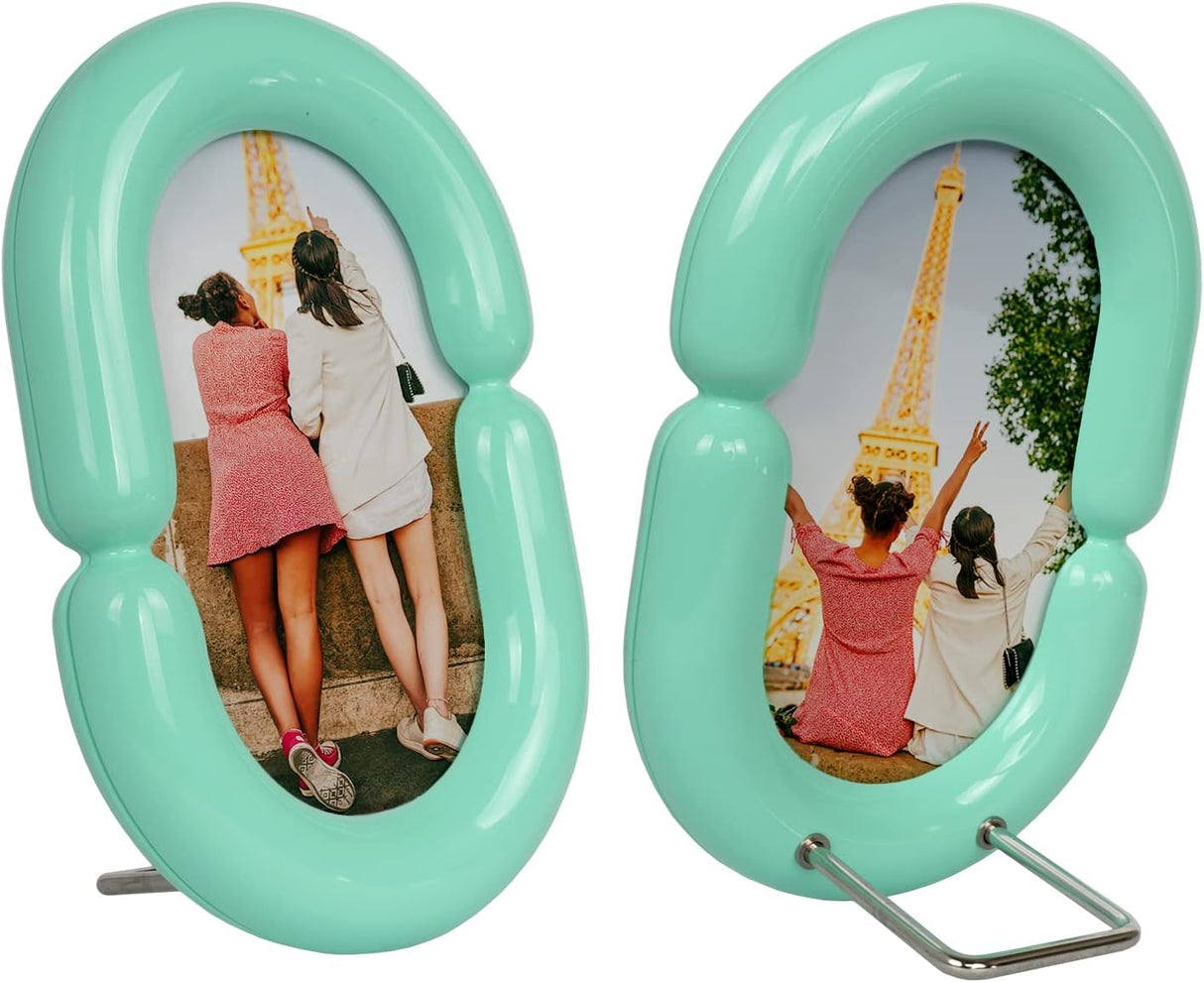 Alice Pop Color Bagel Wood Photo Frame