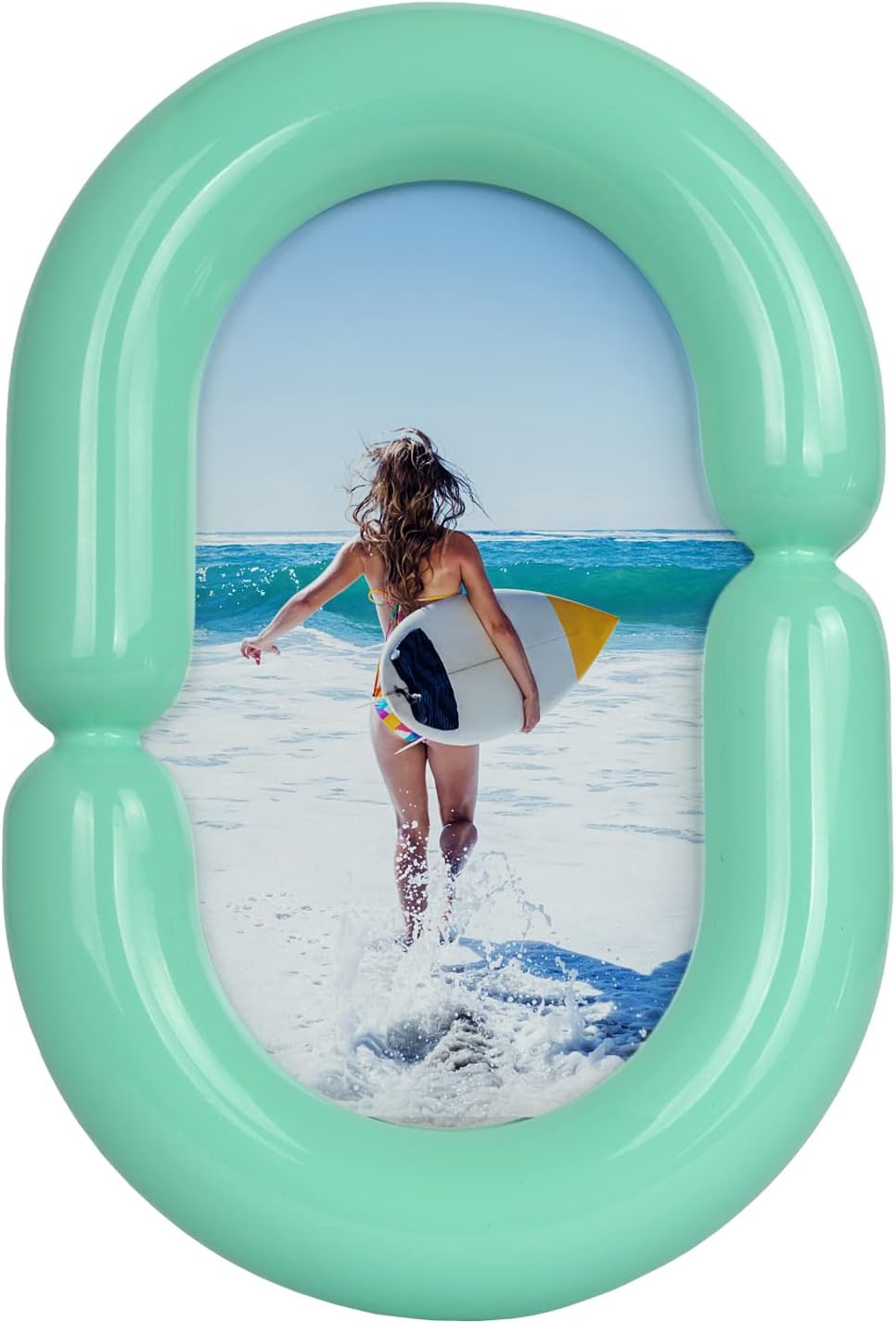 Alice Pop Color Bagel Wood Photo Frame