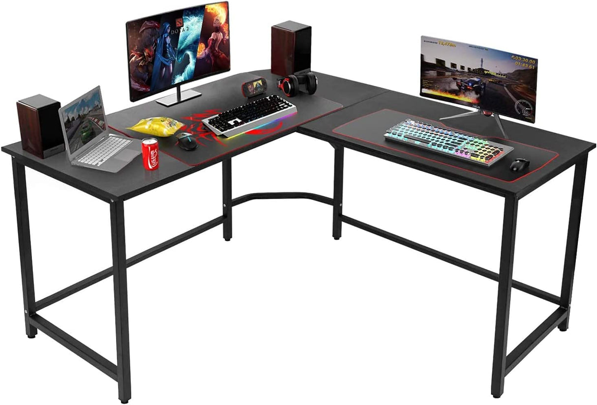 Hans and Alice 55 inch L-Shaped Desk