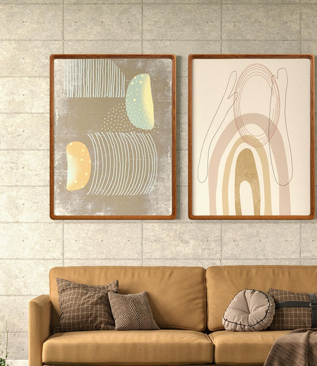 Carol Natural Wood Rectangle Picture Frame