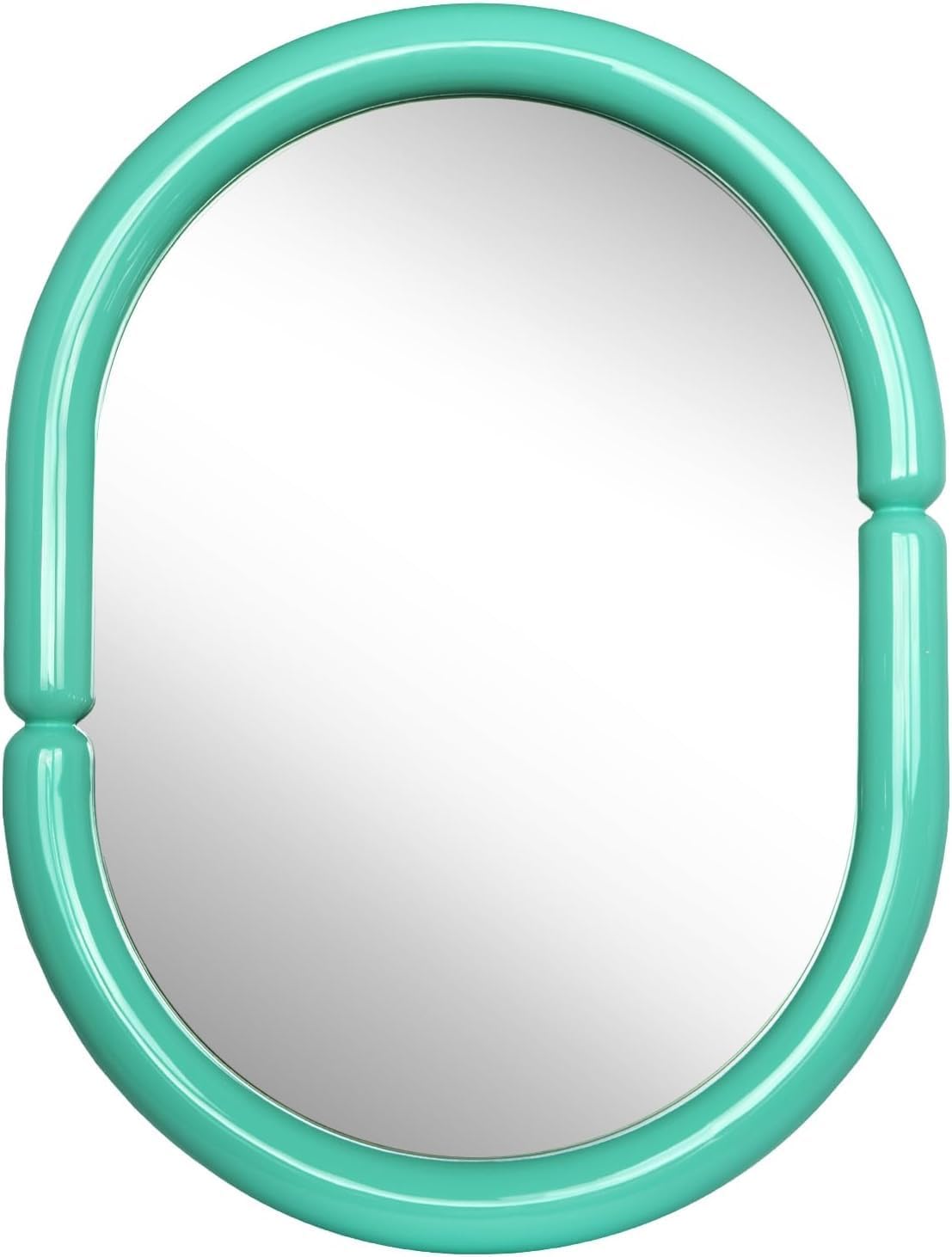 Alice Pop Color Bagel Wood Framed Mirror