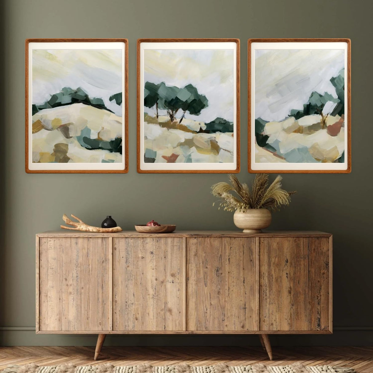 Carol Natural Wood Rectangle Picture Frame