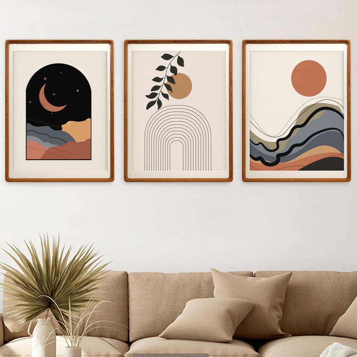 Carol Natural Wood Rectangle Picture Frame