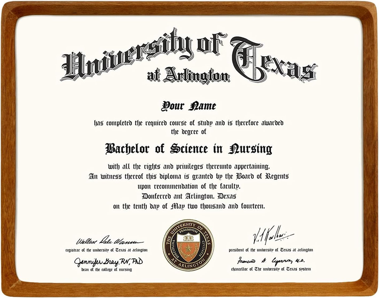 Carol Natural Wood Rectangle Picture Frame