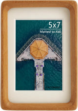 Carol Natural Wood Rectangle Picture Frame