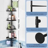 Nathan Tension Corner Shower Caddy