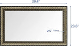 Georgia Vintage Gold Textured Mirror